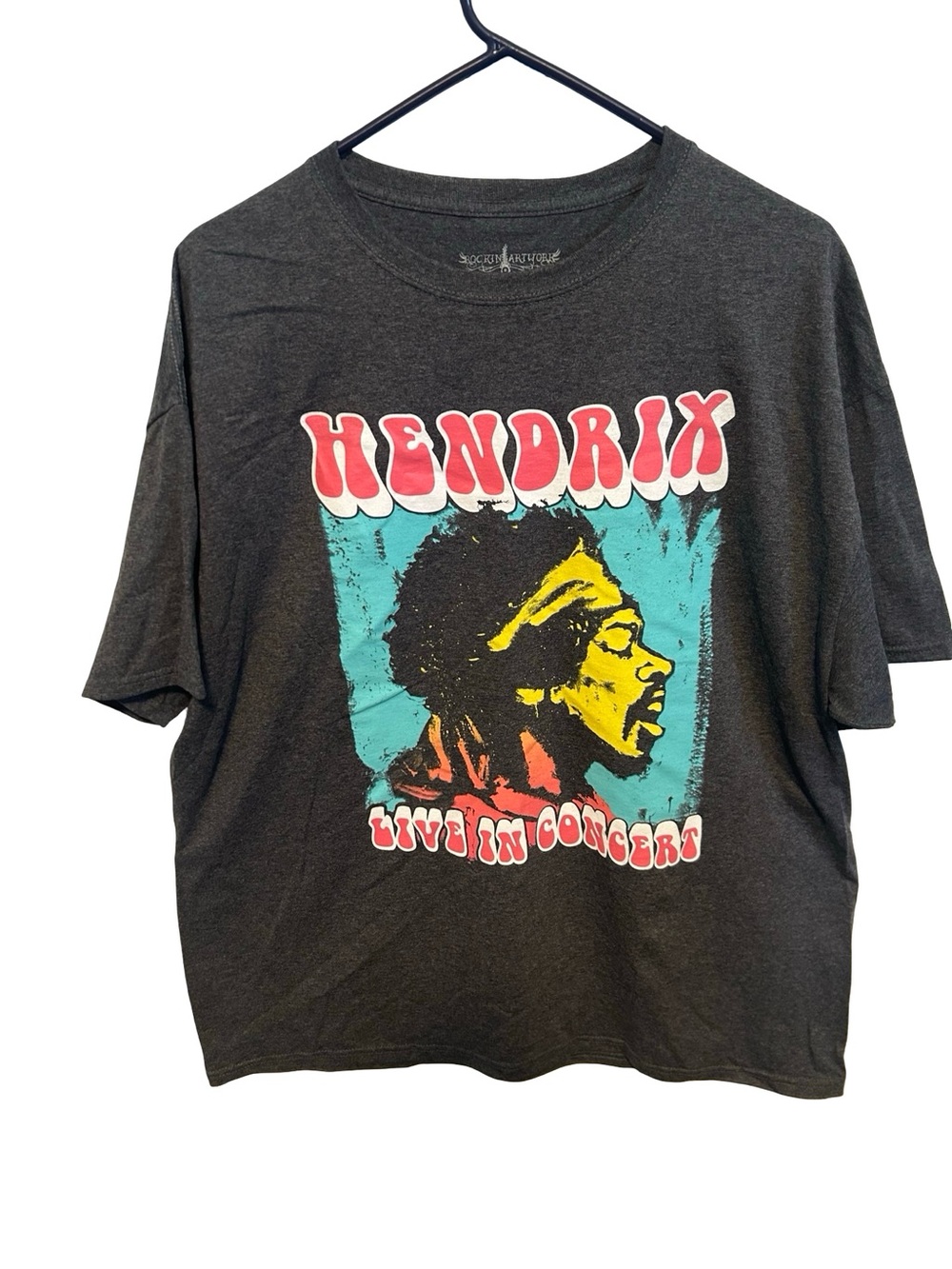 Hendrix Graphic Short Sleeve Tee - Black NWOT XL